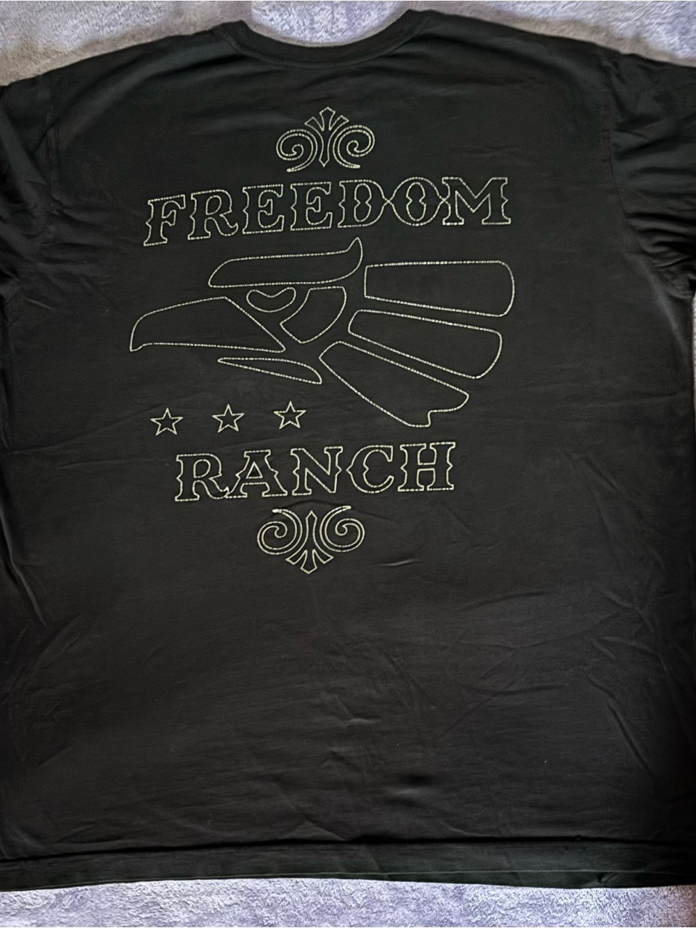 Men's Black Short Sleeve Graphic Tee